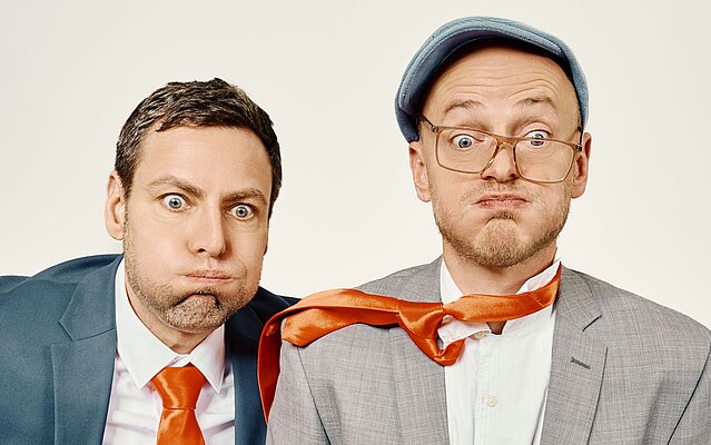 Simon & Jan mit ihrem neuen Programm im Kreativ-Haus