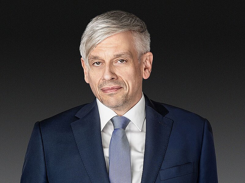 Porträtbild des Künstlers Mathias Tretter