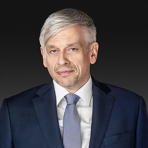 Porträtbild des Künstlers Mathias Tretter