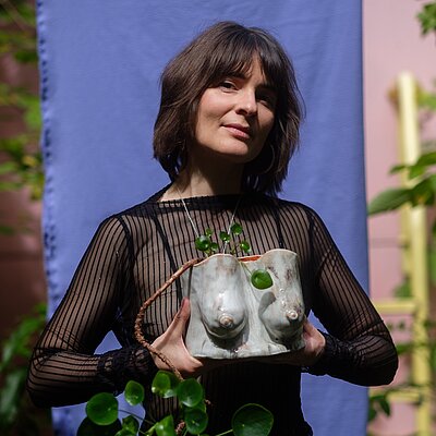 Rebecca Endler im Kreativ-Haus