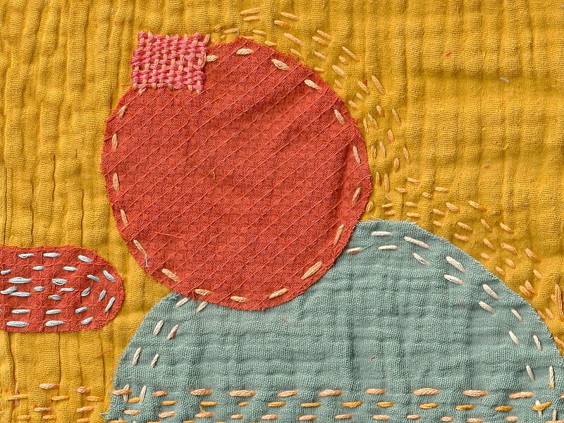 Slow Stiching Motiv als Symbolbild für Workshop im Kreativ-Haus