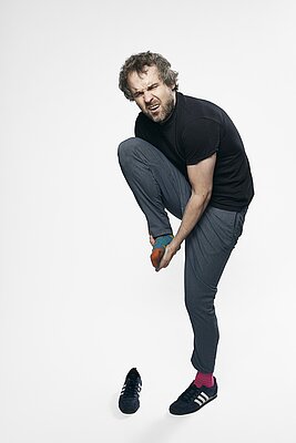 Tino Bomelino im Kreativ-Haus