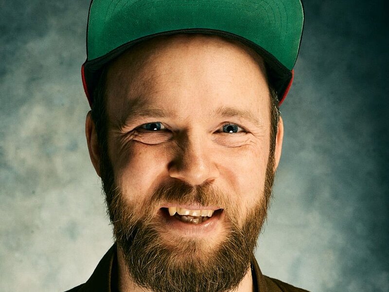 Portrait des Künstlers Quichotte