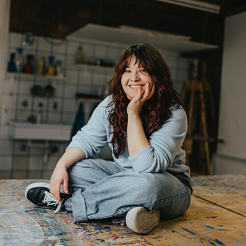 Mitarbeitende im Kreativ-Haus Katharina Termöllen