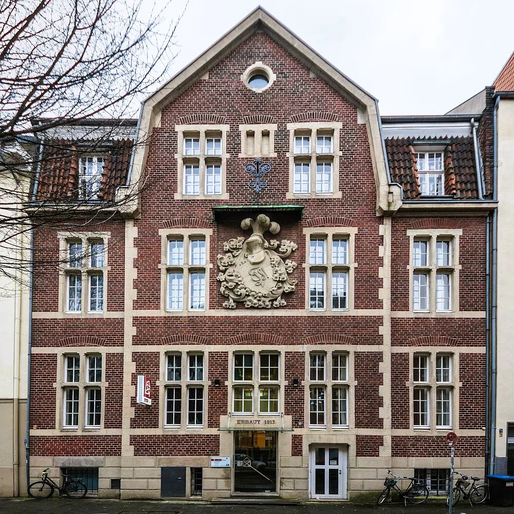 Kreativ-Haus denkmalgeschütze Fassade Ansicht von Diepenbrockstraße