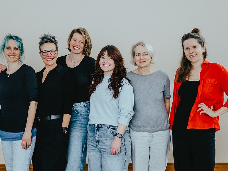 Gruppenbild Mitarbeitende Kreativ-Haus Münster